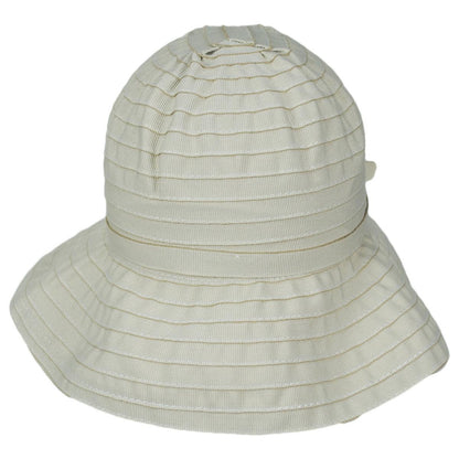 Roller Ribbon Cotton Blend Sun Hat