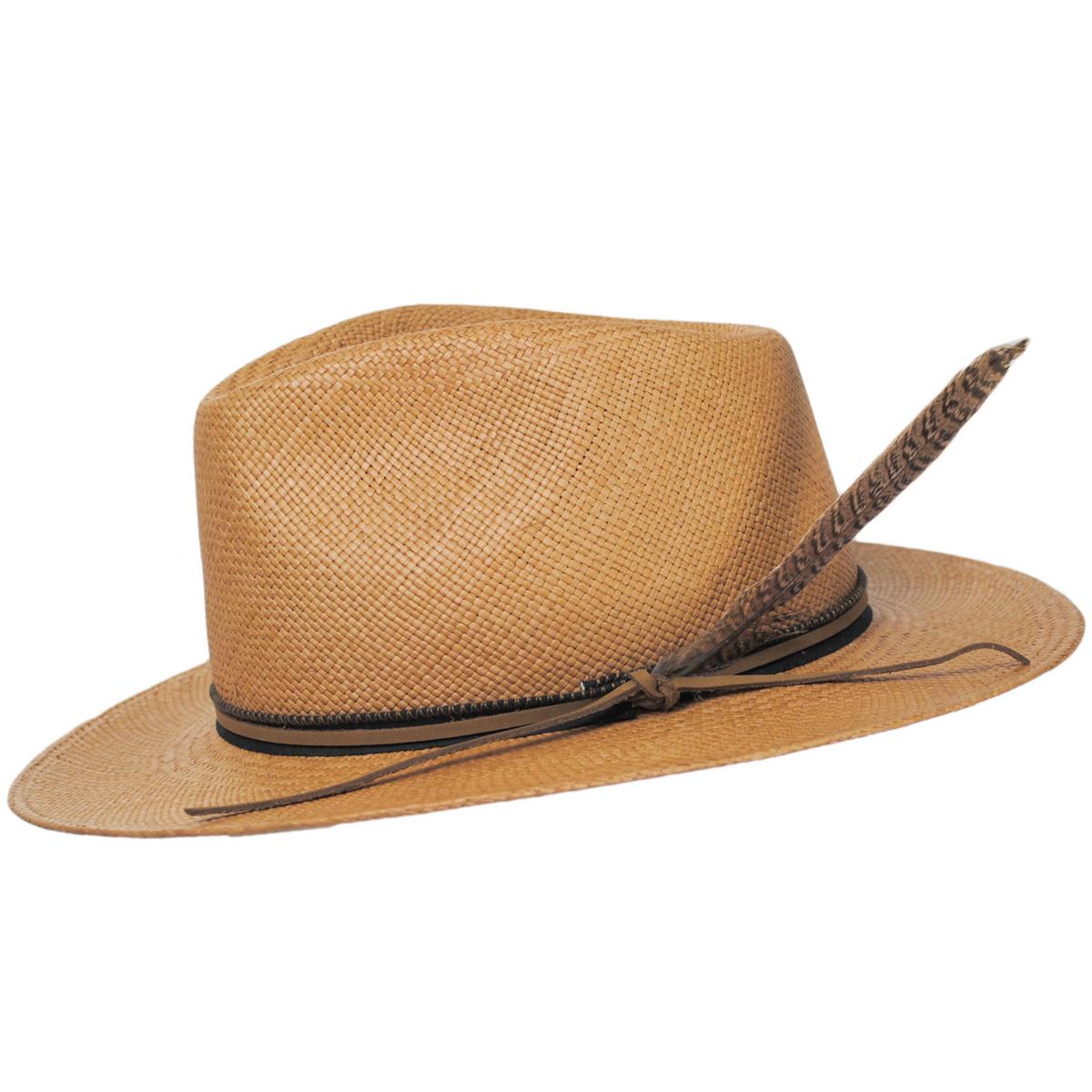 Bigalli | Juniper Panama Straw Fedora Hat | 129239 | profile | PUTTY