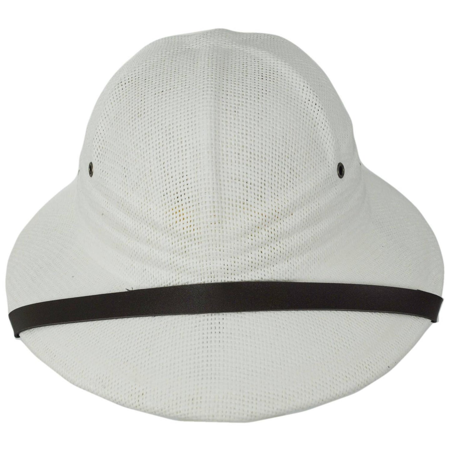 Village Hat Shop | Toyo Straw Pith Helmet | 128800 | front | WHITE