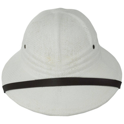 Village Hat Shop | Toyo Straw Pith Helmet | 128800 | front | WHITE