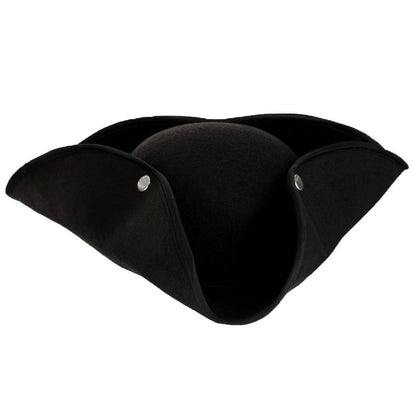 Elope | Kid's Deluxe Tricorn Hat | 556008 | front | BLACK