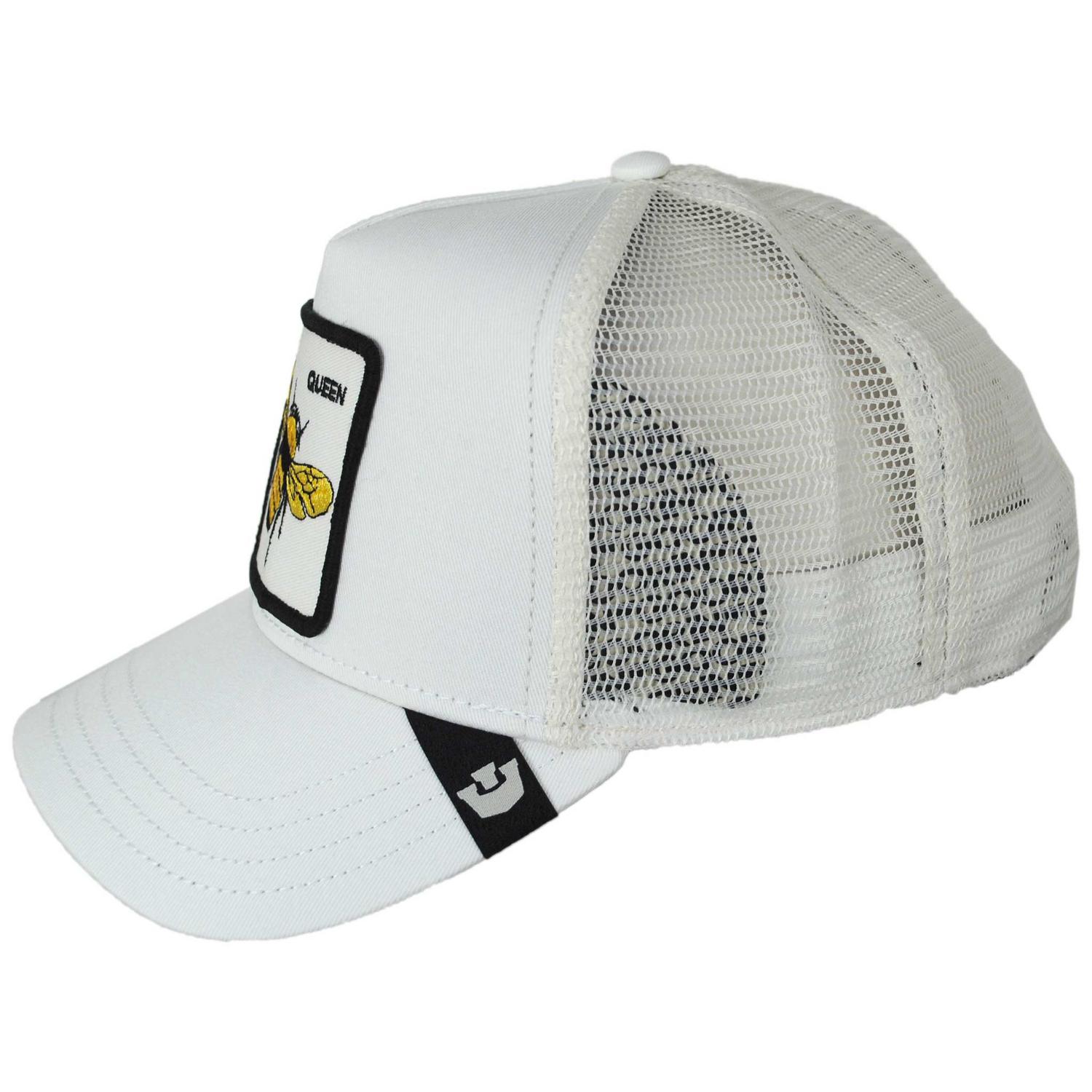 Goorin Bros | Queen Bee Mesh Trucker Snapback Baseball Cap | 200390 | profile | DUST