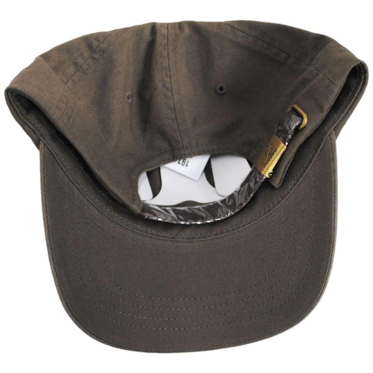 Kangol | Washed Cotton Strapback Baseball Cap Dad Hat | 201173 | under | SMOG
