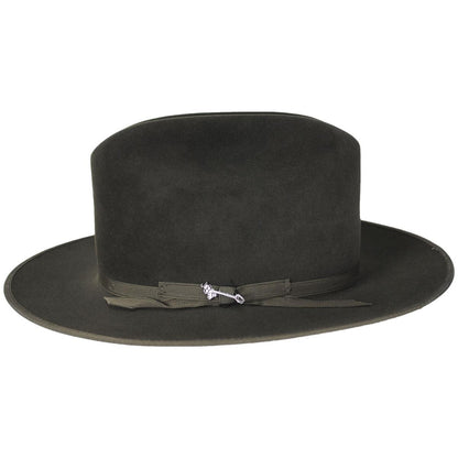 Stetson | Royal Deluxe Open Road Fur Felt Western Hat | 130750 | profile | SAGE