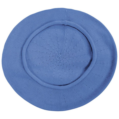 sur la tete | Cotton Beret - 11.5 inch Diameter | 151101 | under | GLAZED SKY