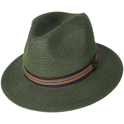 Bailey 1922 | Hester Toyo Straw Blend Fedora Hat | 127849 | lead | KELP
