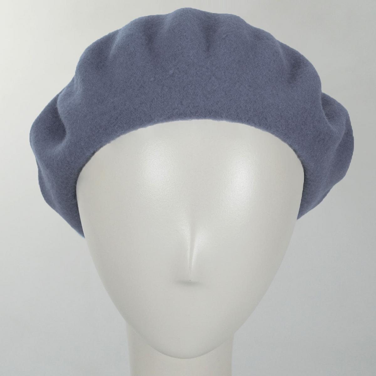 Parkhurst | Classic Wool Beret | 151124 | front | NICKEL GREY