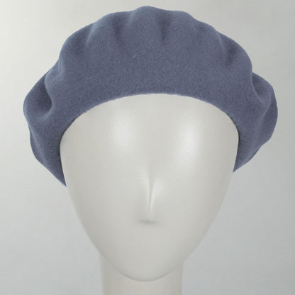 Parkhurst | Classic Wool Beret | 151124 | front | NICKEL GREY