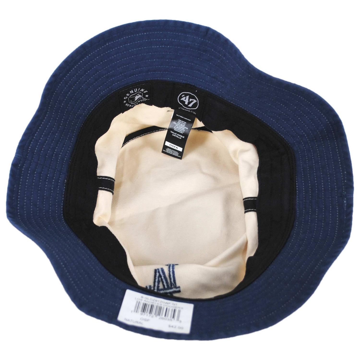 47 Brand | Dodgers Glory Daze 47 Bucket Hat | 186299 | under | NATURAL