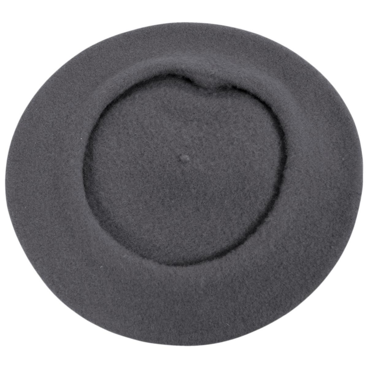 Parkhurst | Classic Wool Beret | 151124 | under | SOFT CHARCOAL