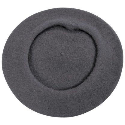 Parkhurst | Classic Wool Beret | 151124 | under | SOFT CHARCOAL