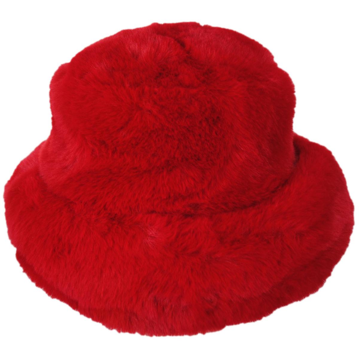 BRIXTON HATS | Dion Faux Fur Winter Bucket Hat | 185556 | front | ADRENALINE RUSH