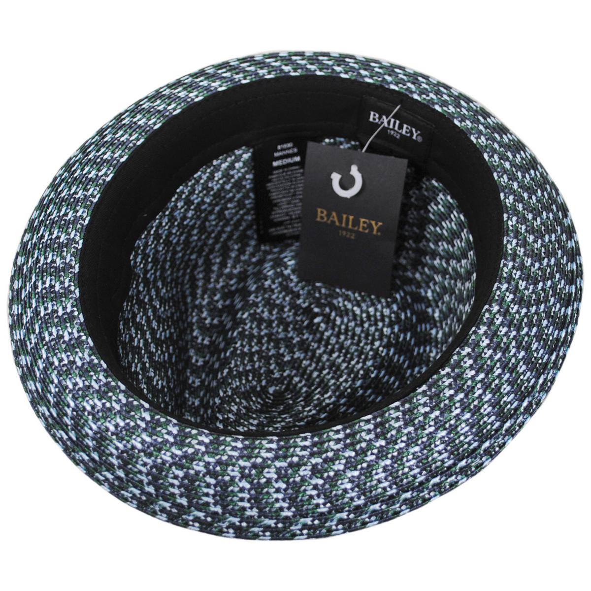 Bailey 1922 | Mannes Poly Braid Fedora Hat - Fashion Colors | 127844A | under | MIDNIGHT BLUE