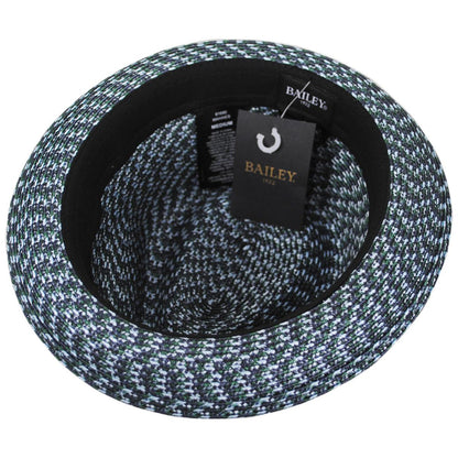 Bailey 1922 | Mannes Poly Braid Fedora Hat - Fashion Colors | 127844A | under | MIDNIGHT BLUE