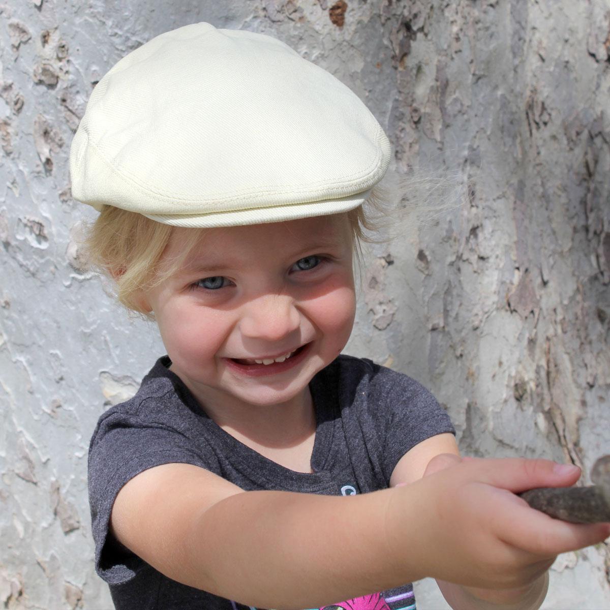 Jaxon Hats | Kid's Cotton Ivy Cap | 512101 | lsfone | BEIGE