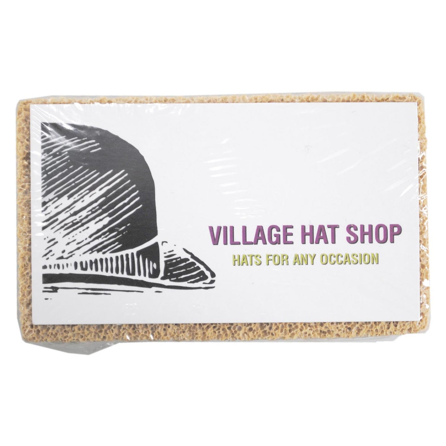SpongeCo | Hat Cleaning Sponge | 603100 | lead | NATURAL