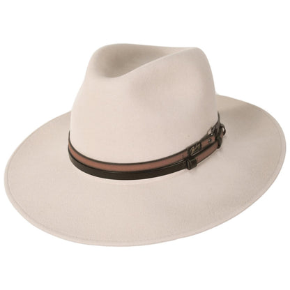 Bailey 1922 | Stedman Elite Velour Wool Felt Fedora Hat | 130344 | lead | MOJAVE DESERT