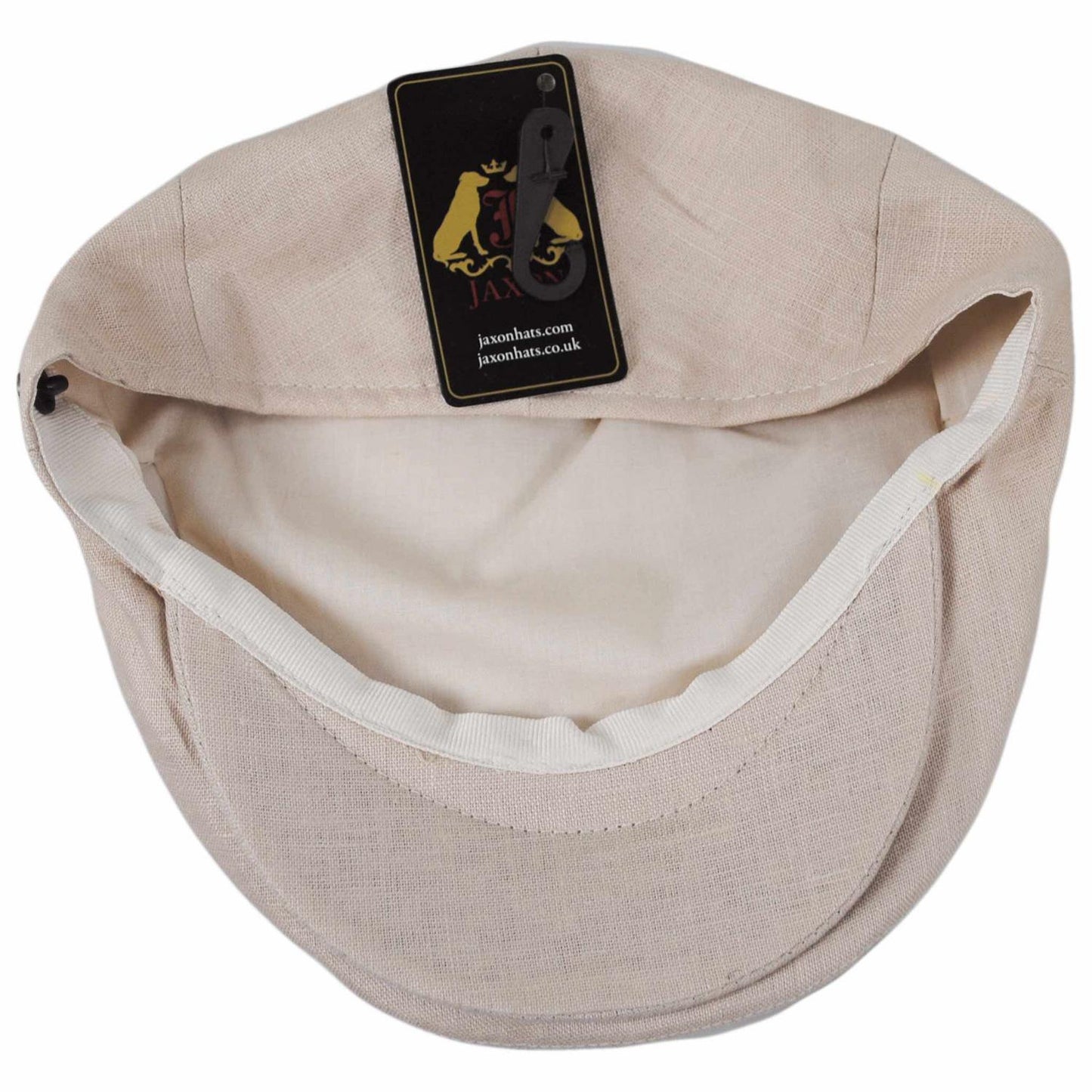 Jaxon Hats | Linen and Cotton Ivy Cap | 167732 | under | NATURAL