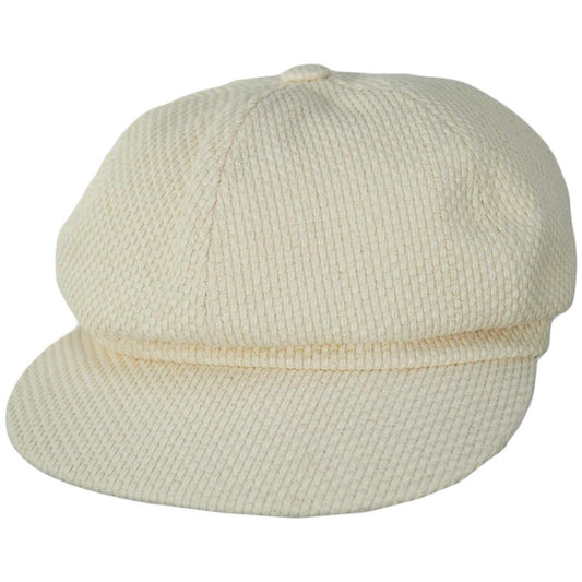 BRIXTON HATS | Bailey Cotton Newsboy Cap | 161546 | lead | CREAM