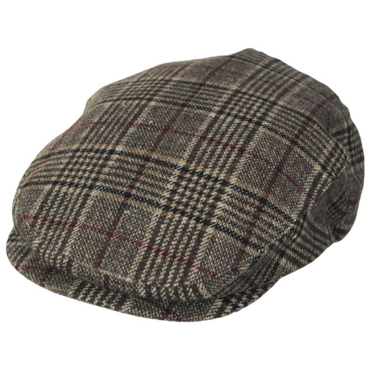 BRIXTON HATS | 20th Anniversary Hooligan Plaid Ivy Cap | 161507 | lead | BROWN PLAID