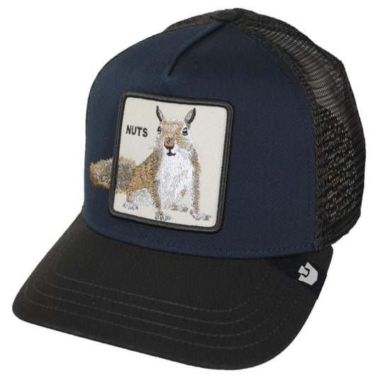 Goorin Bros | Over the Line Nuts Mesh Trucker Snapback Baseball Cap | 200858 | lead | GROUND/EDGE