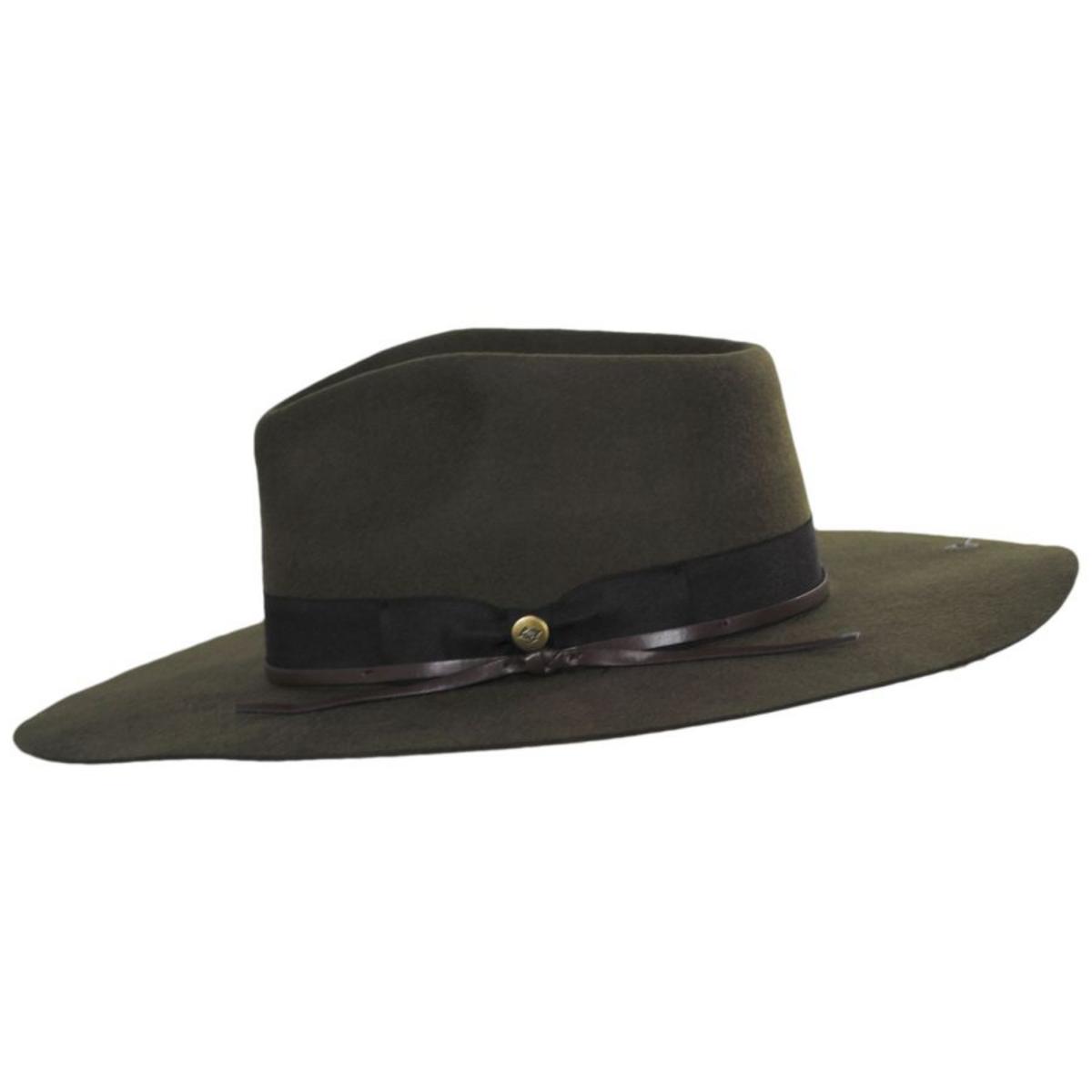 Peter Grimm | Byron Bay Wool Felt Rancher Hat | 136500 | profile | OLIVE