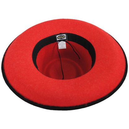 Scala | Dillane ProvatoKnit Rancher Hat | 123440 | under | BLACK/RED
