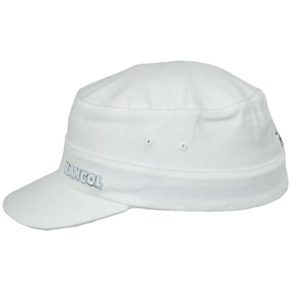 Kangol | Flexfit Cotton Twill Army Cap | 201110 | profile | WHITE