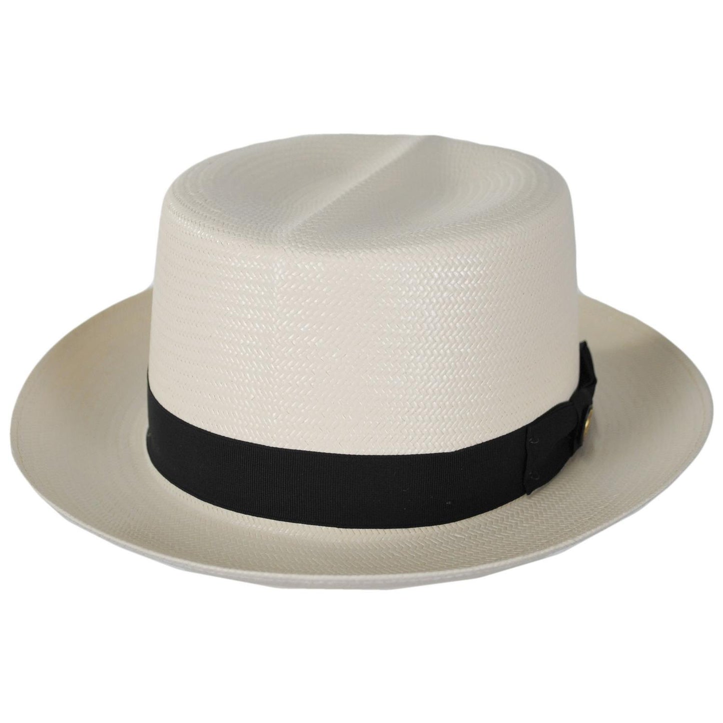 Stetson | 42 Optimo Shantung Straw Fedora Hat | 127071 | lead | NATURAL