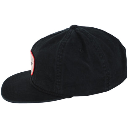 BRIXTON HATS | Watcher Cotton Snapback Baseball Cap | 201733 | profile | BLACK