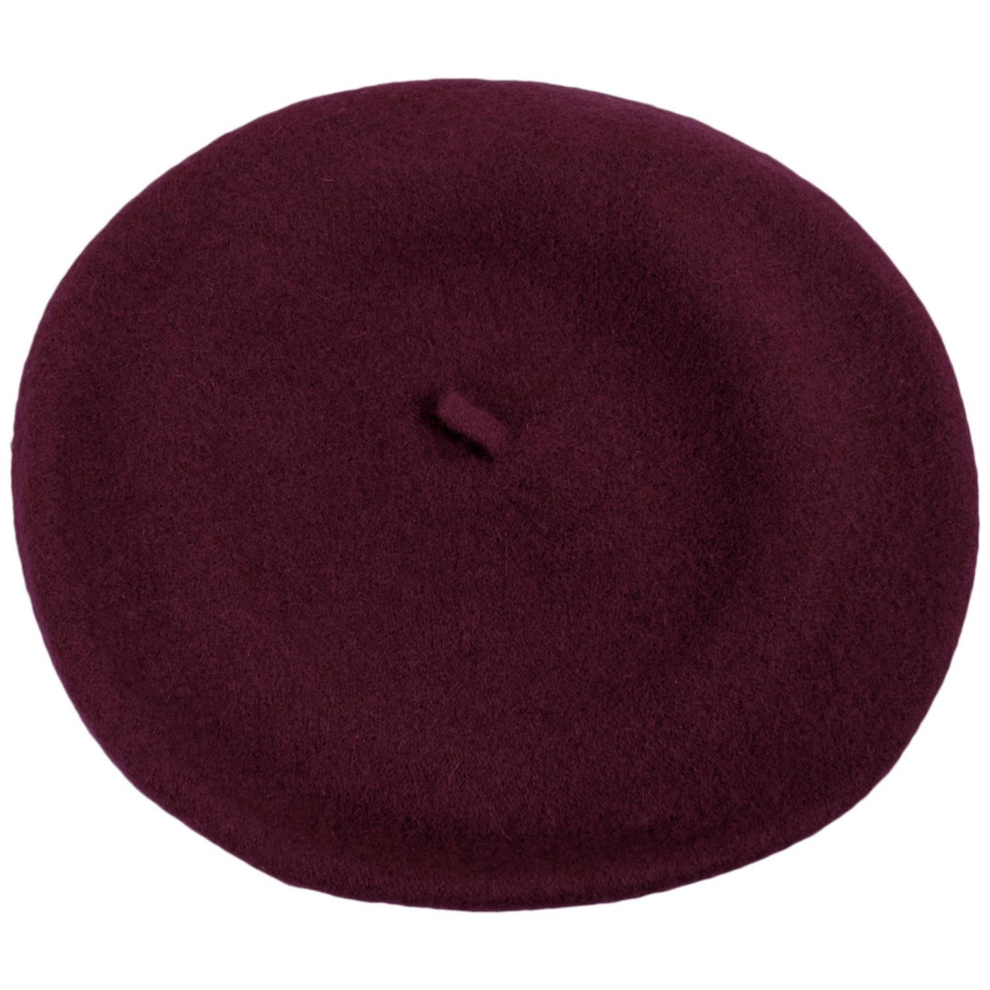 Village Hat Shop | Wool Fashion Beret | 152500 | top | WINE