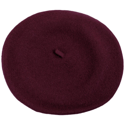 Village Hat Shop | Wool Fashion Beret | 152500 | top | WINE