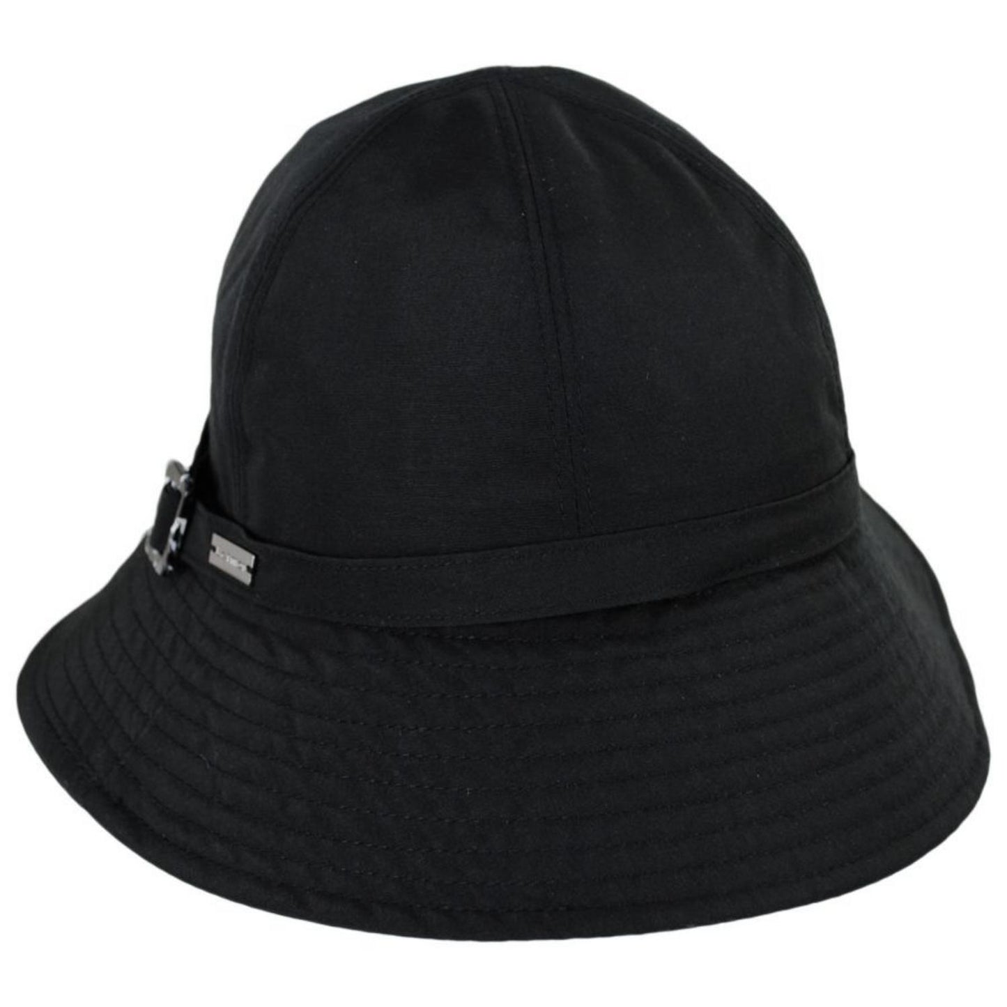 Betmar | Frederique Cloche Rain Hat | 106032 | lead | BLACK