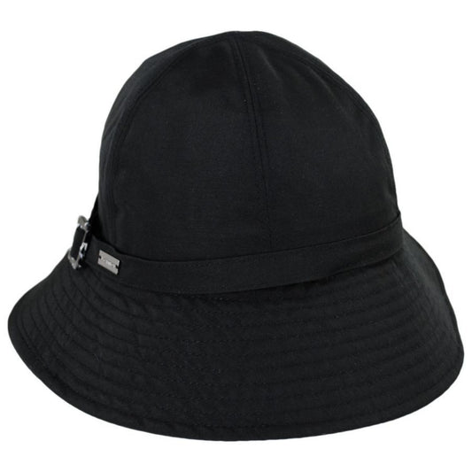 Betmar | Frederique Cloche Rain Hat | 106032 | lead | BLACK