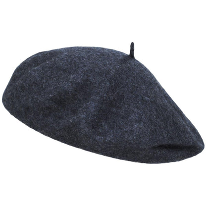 Village Hat Shop | Wholesale Wool Fashion Beret B2B Pre-Pack | B2B152500 | lead | CHARCOAL