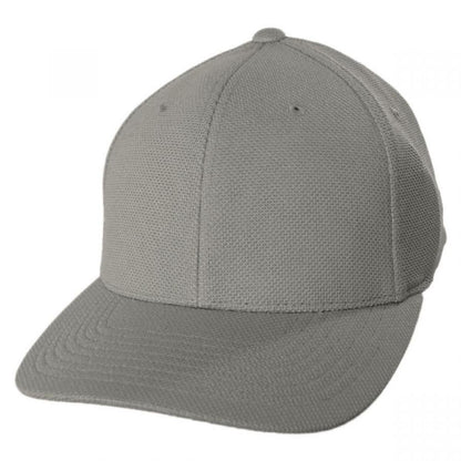 Flexfit | Cool and Dry Pique Mesh Flexfit Fitted Baseball Cap | 221514 | lead | SILVER