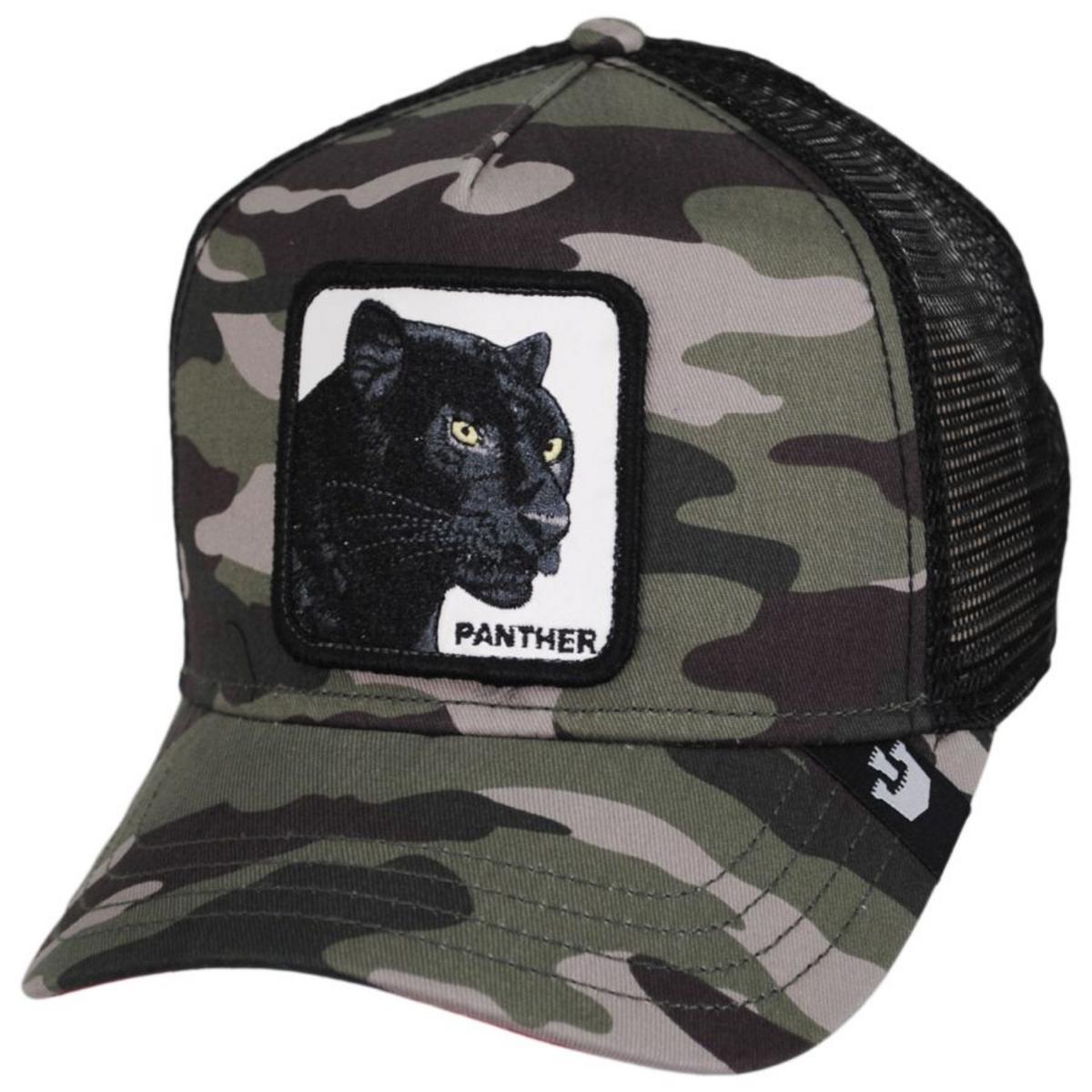 Goorin Bros | Black Panther Trucker Snapback Baseball Cap | 200437 | lead | CAMOUFLAGE