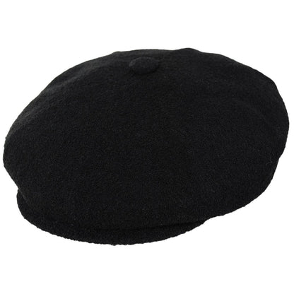Kangol | Bermuda Hawker Newsboy Cap | 161027 | lead | BLACK