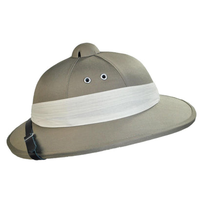 Village Hat Shop | African Safari Pith Helmet | 155818 | profile | KHAKI