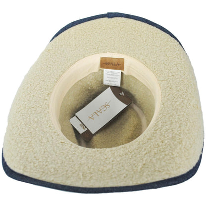 Scala | Cassie Denim Western Hat | 106451 | under | DENIM