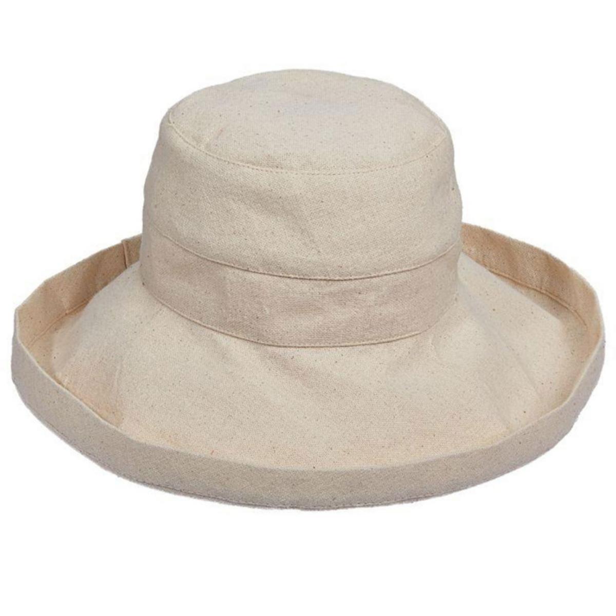 Scala | Lanikai Cotton Sun Hat | 106374 | lead | NATURAL
