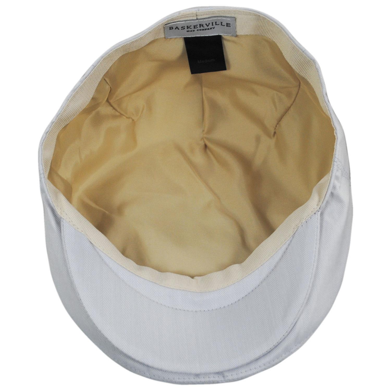 Baskerville Hat Company | Llanddew Cotton Herringbone Ivy Cap | 167680 | under | TAUPE