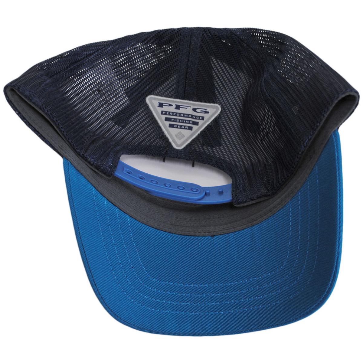 Columbia Sportswear | Kid's PFG Fish Flag Snapback Baseball Cap | 509610 | under | BLUE ECHO