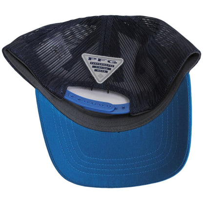 Columbia Sportswear | Kid's PFG Fish Flag Snapback Baseball Cap | 509610 | under | BLUE ECHO