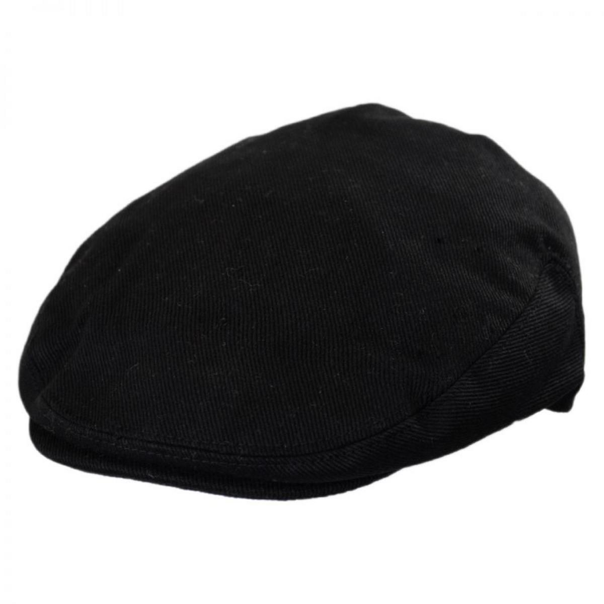 Jaxon Hats | Kid's Cotton Ivy Cap | 512101 | lead | BLACK