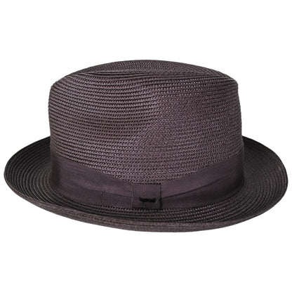 Bailey 1922 | Craig Straw Fedora Hat - Java Bean | 127820JB | profile | JAVA BEAN