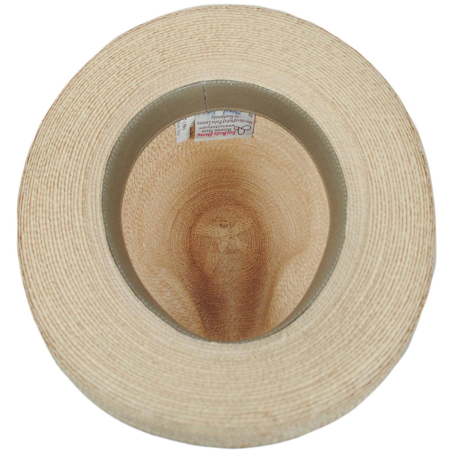 SunBody Hats | RB's Guatemalan Fine Palm Leaf Straw Hat | 128215 | under | NATURAL
