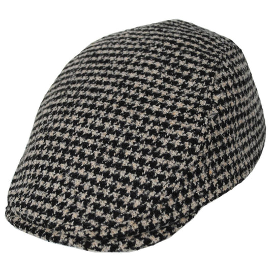 Bailey 1922 | Harwood Wool Blend Houndstooth Ivy Cap | 167218 | lead | BONE