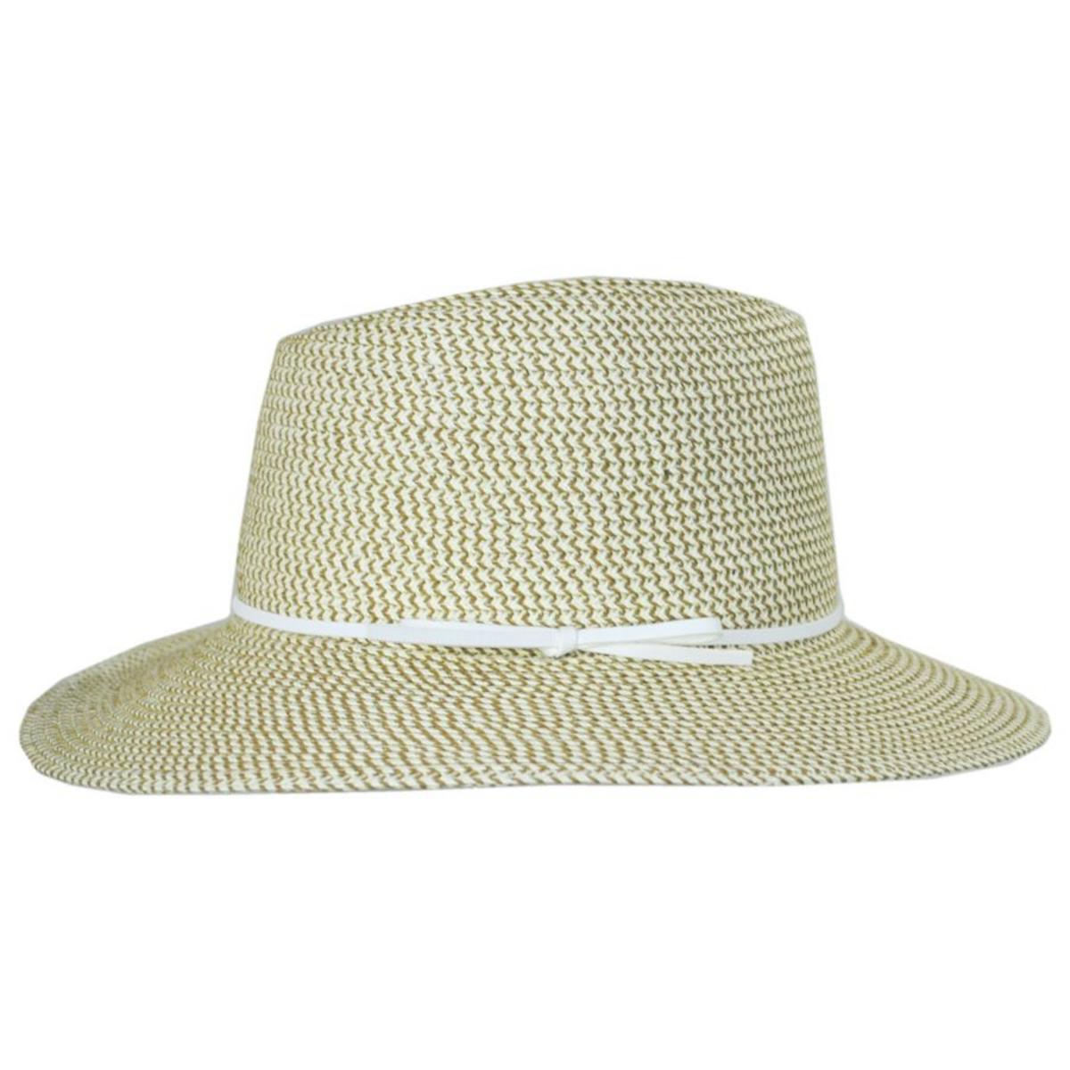Physician Endorsed | Esme Toyo Braid Fedora Hat | 102698 | profile | WHITE TWEED