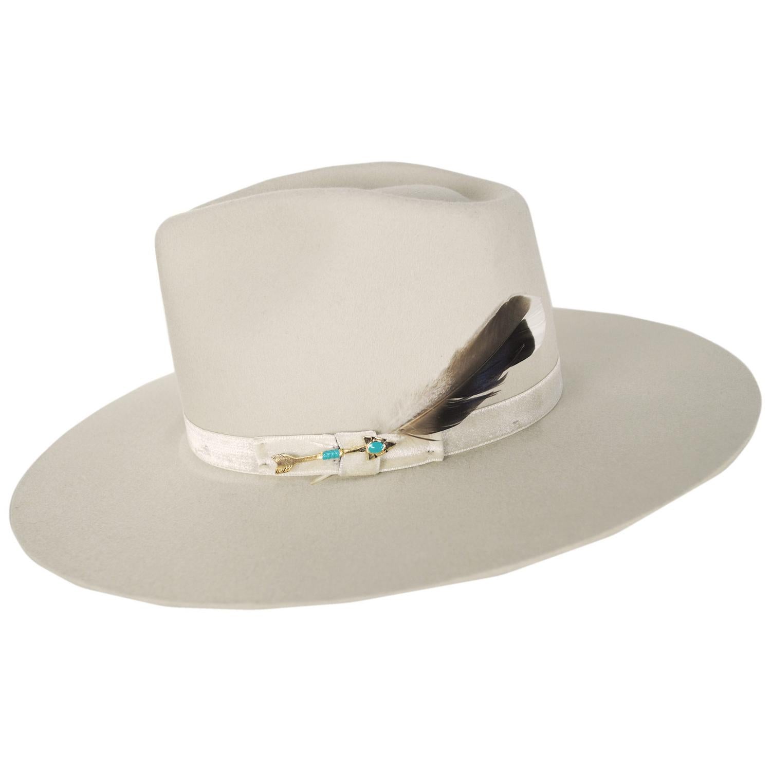 Charlie 1 Horse | Lainey Wilson Ring Finger Wool Felt Western Hat | 124964 | profile | BONE